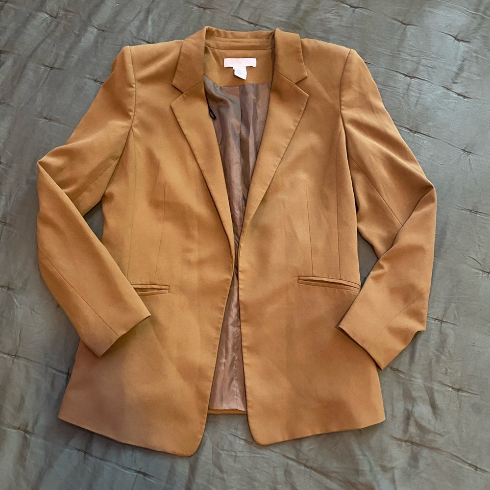 Oversized Camel Blazer